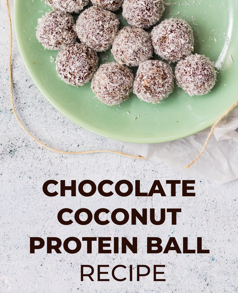 Chocolate Coconut Protein Ball Recipe Ryderwear