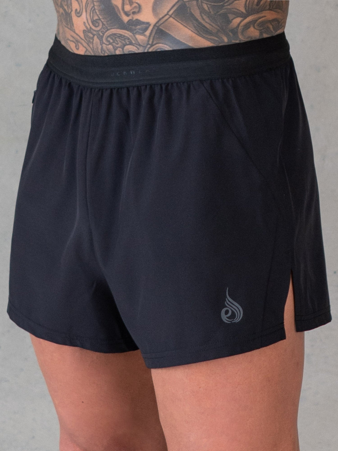 3" Training Shorts - Black Clothing Ryderwear 