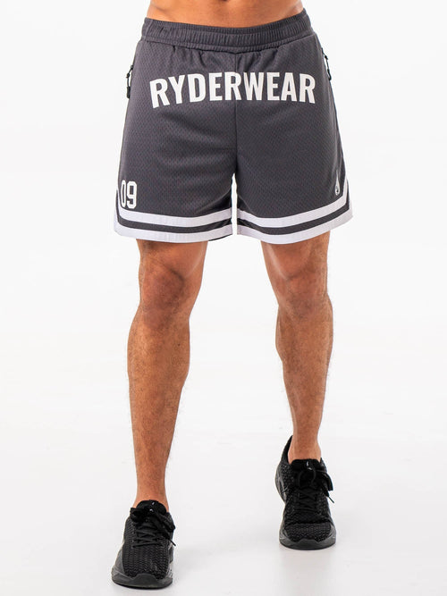 Basketball Short Charcoal