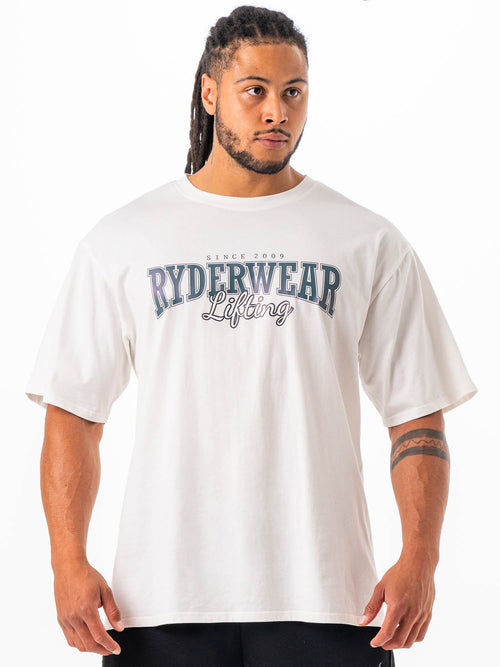Lifting Oversized Tshirt White