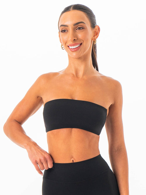 NKD Twist Bandeau Black