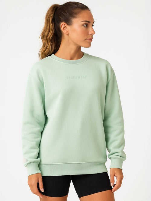 Boyfriend Pullover Spearmint