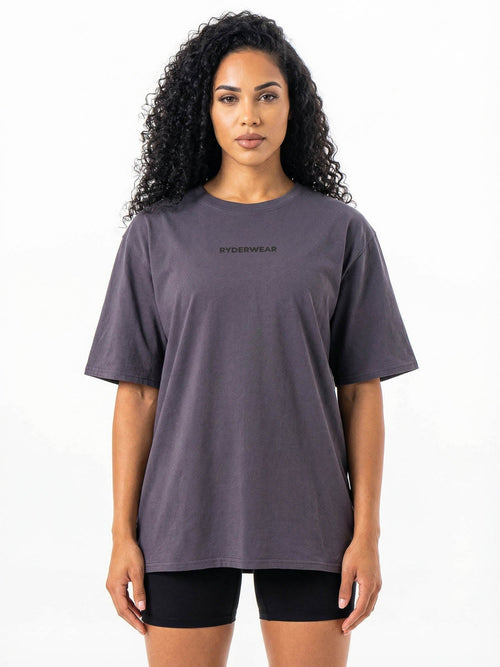 Ryderwear Oversized Tshirt Charcoal
