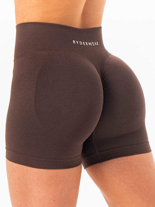 Sculpt Seamless Shorts Chocolate
