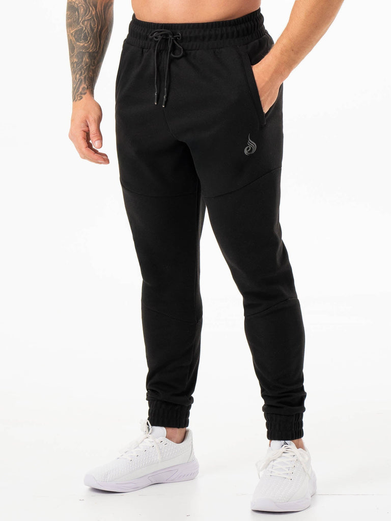 Soft Tech Trackpants - Black - Ryderwear