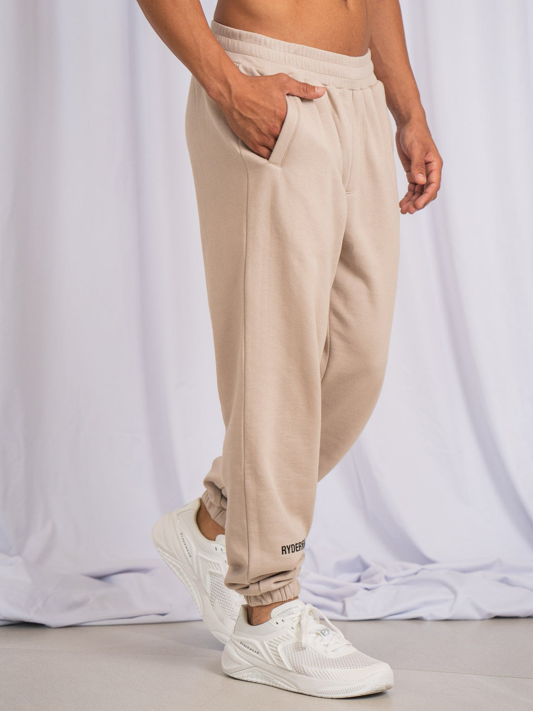 Unisex Track Pants - Sand Clothing Ryderwear 