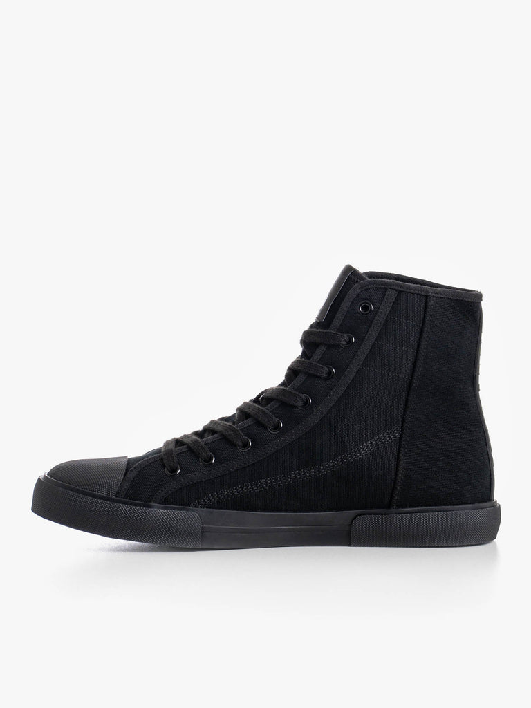Vulcanised High Top - Black - Ryderwear