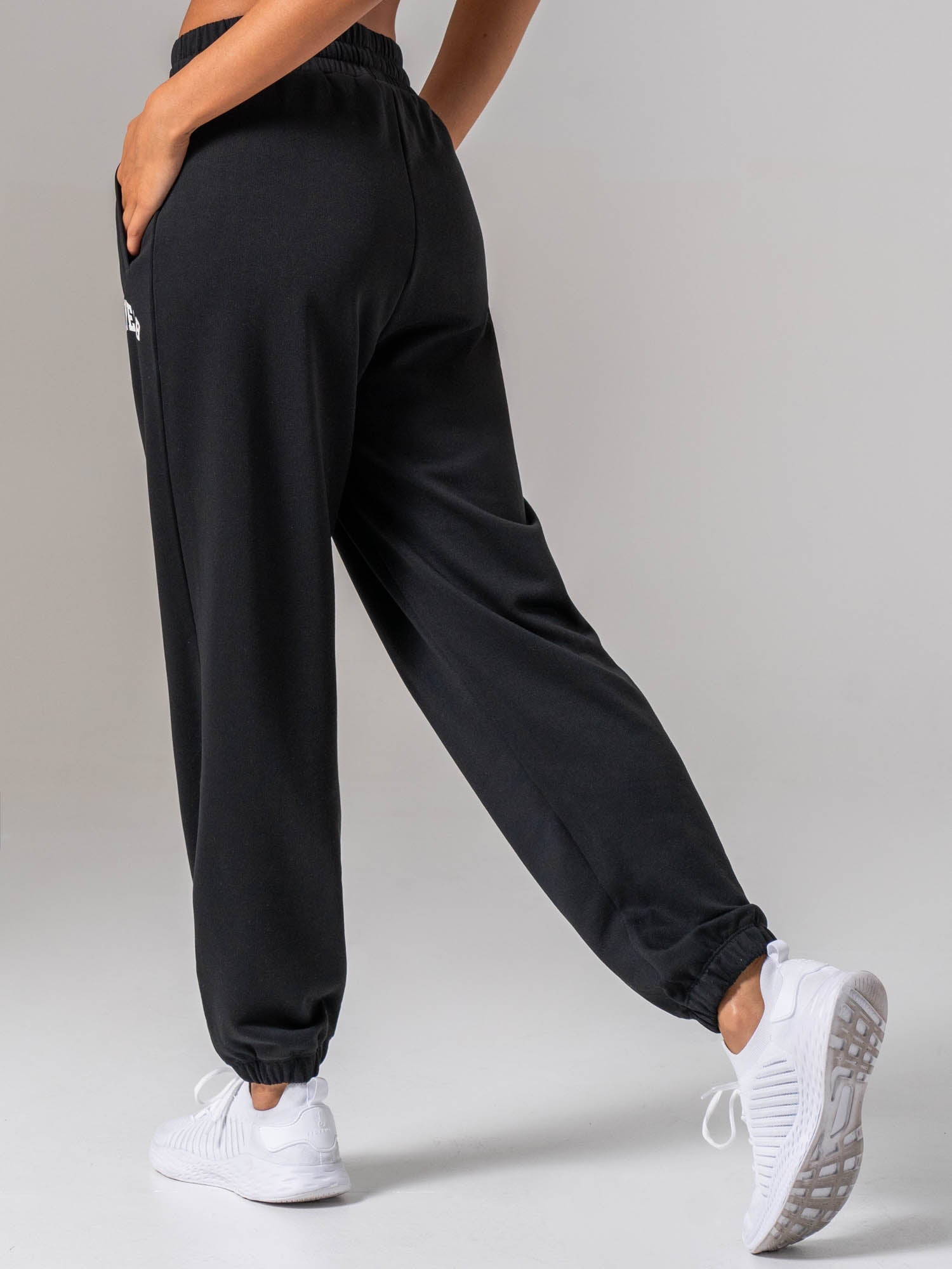Women's Collegiate Track Pant - Black - Ryderwear