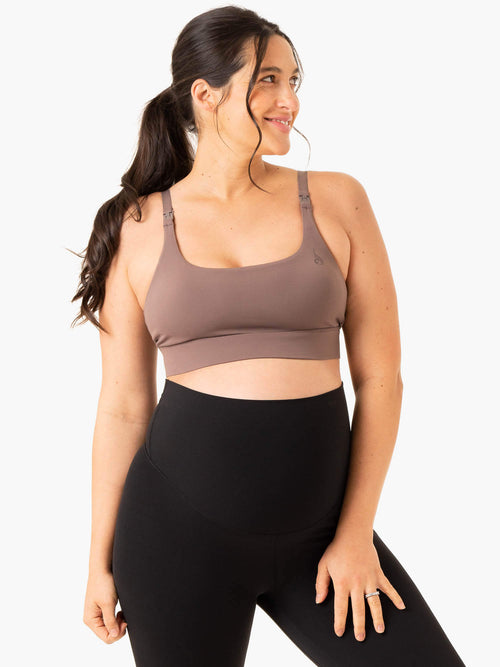 Active Bump Sports Bra Chocolate
