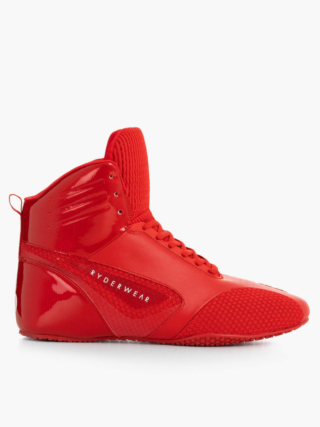 D-Mak Carbon Fibre - Red Weightlifting Shoe