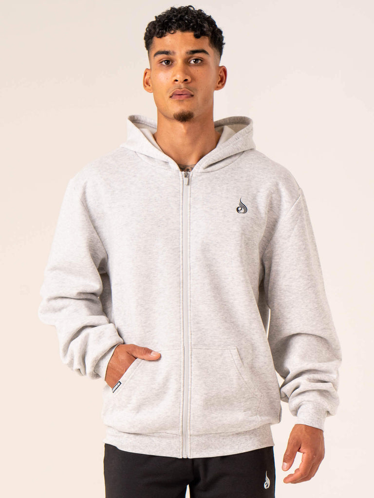 ジャケット・アウター IDA PLAID(RED)ZIP UP HTR GREY Anime Hooded Sweatshirt: Harajuku Style Gray And Red Plaid