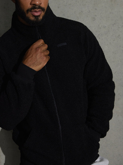 Flex Polar Fleece Jacket Black