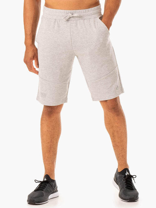Limitless Track Short Grey Marl