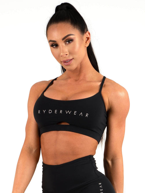 Staples Sports Bra Black