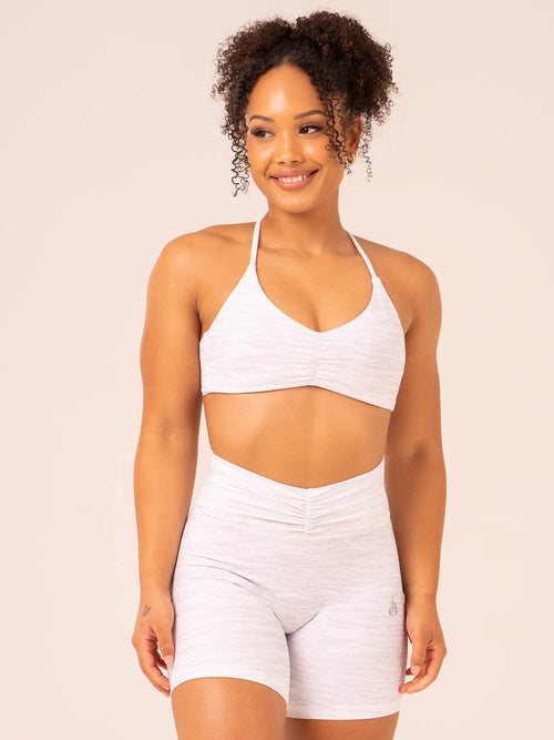 Tempo Sports Bra Snow Grey Marl