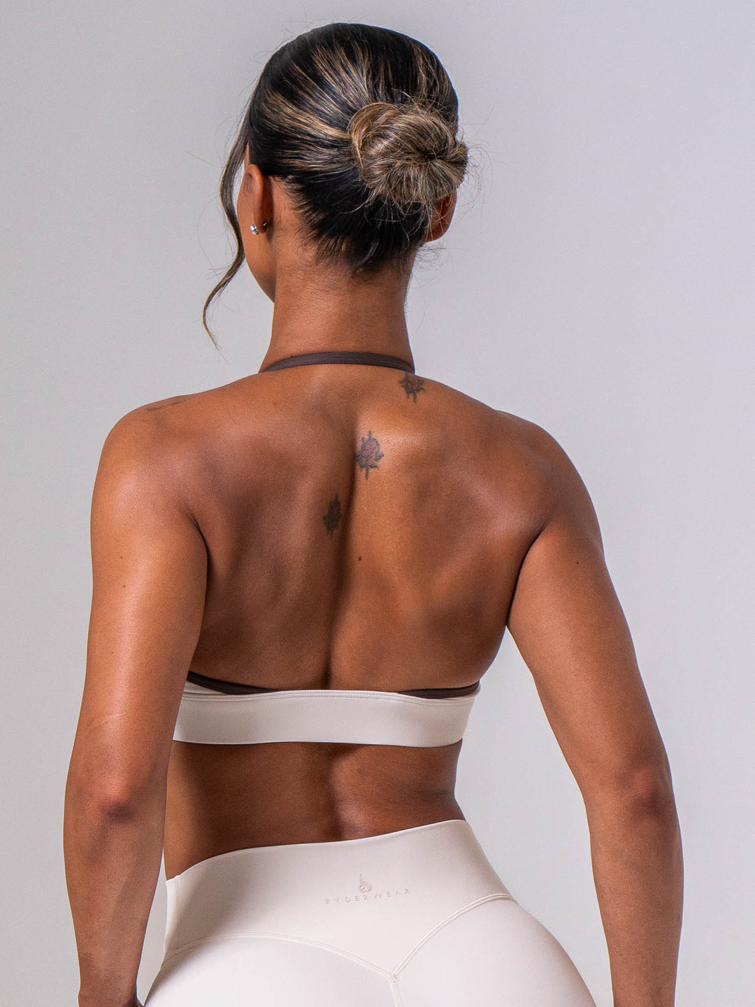 NKD Contrast Halter Bra - Cold Foam