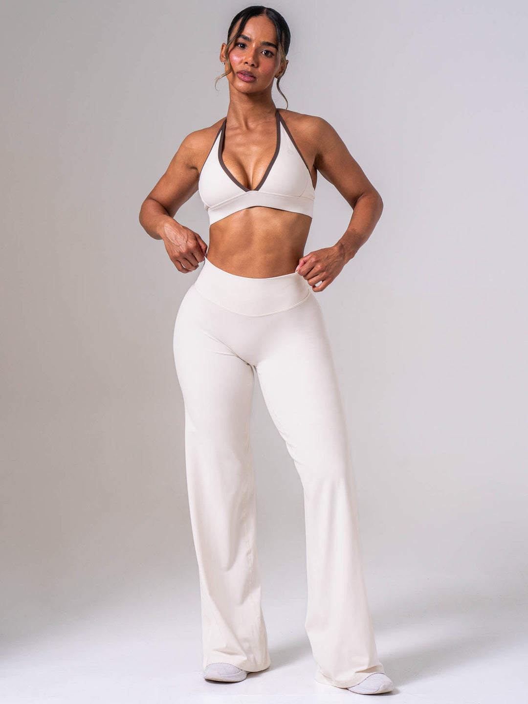 NKD Contrast Halter Bra - Cold Foam
