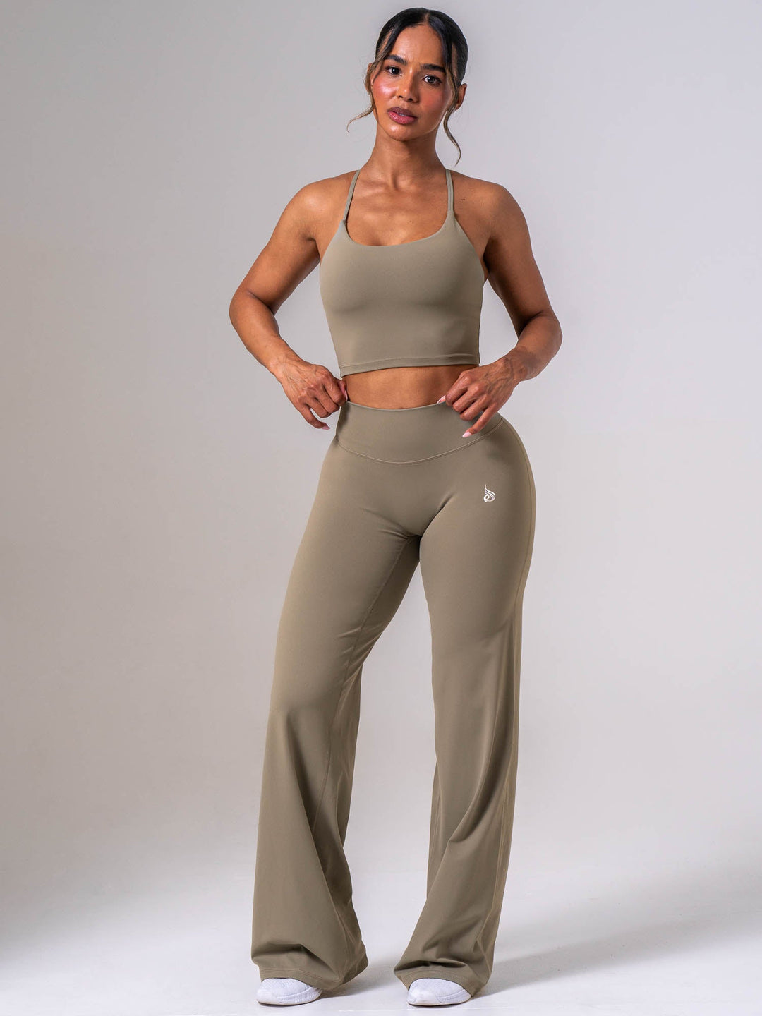 NKD Embody Tank Bra - Dusty Olive