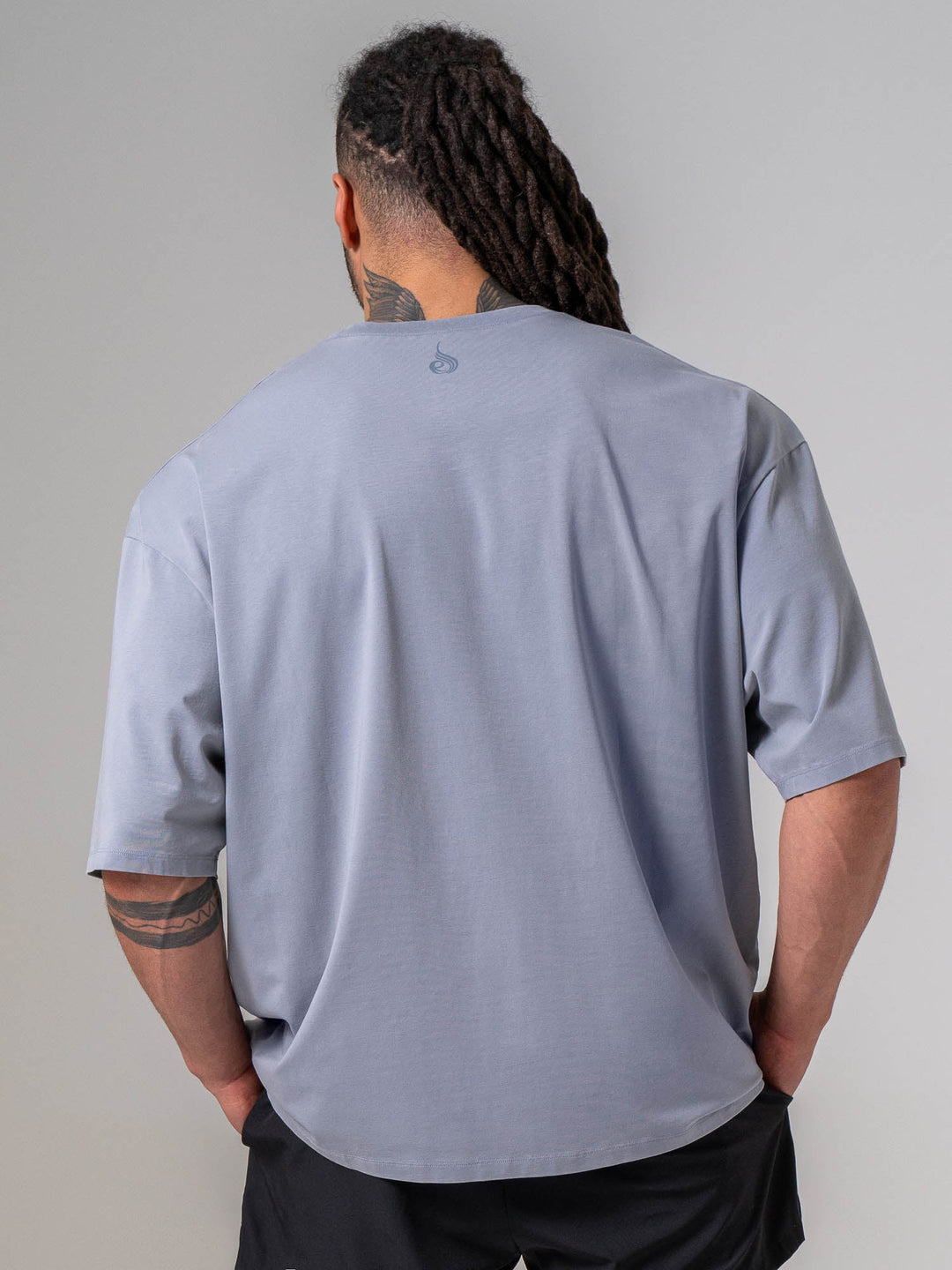 Pursuit Oversized T-shirt - Steel Blue