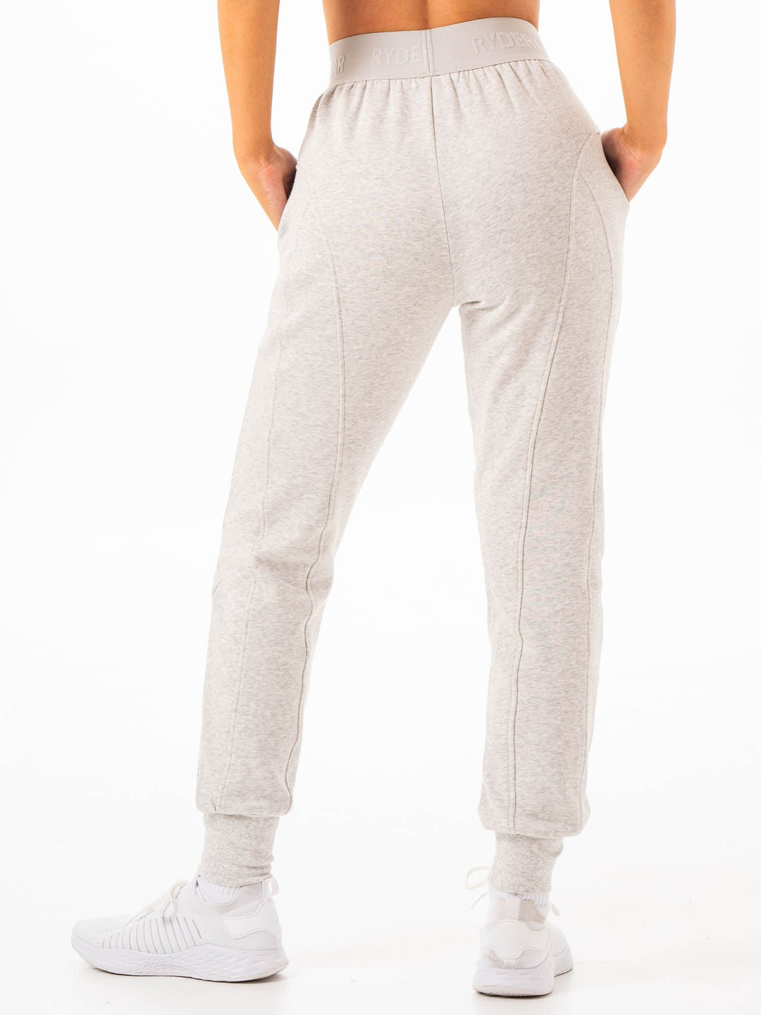 Contour Track Pants - Snow Marle