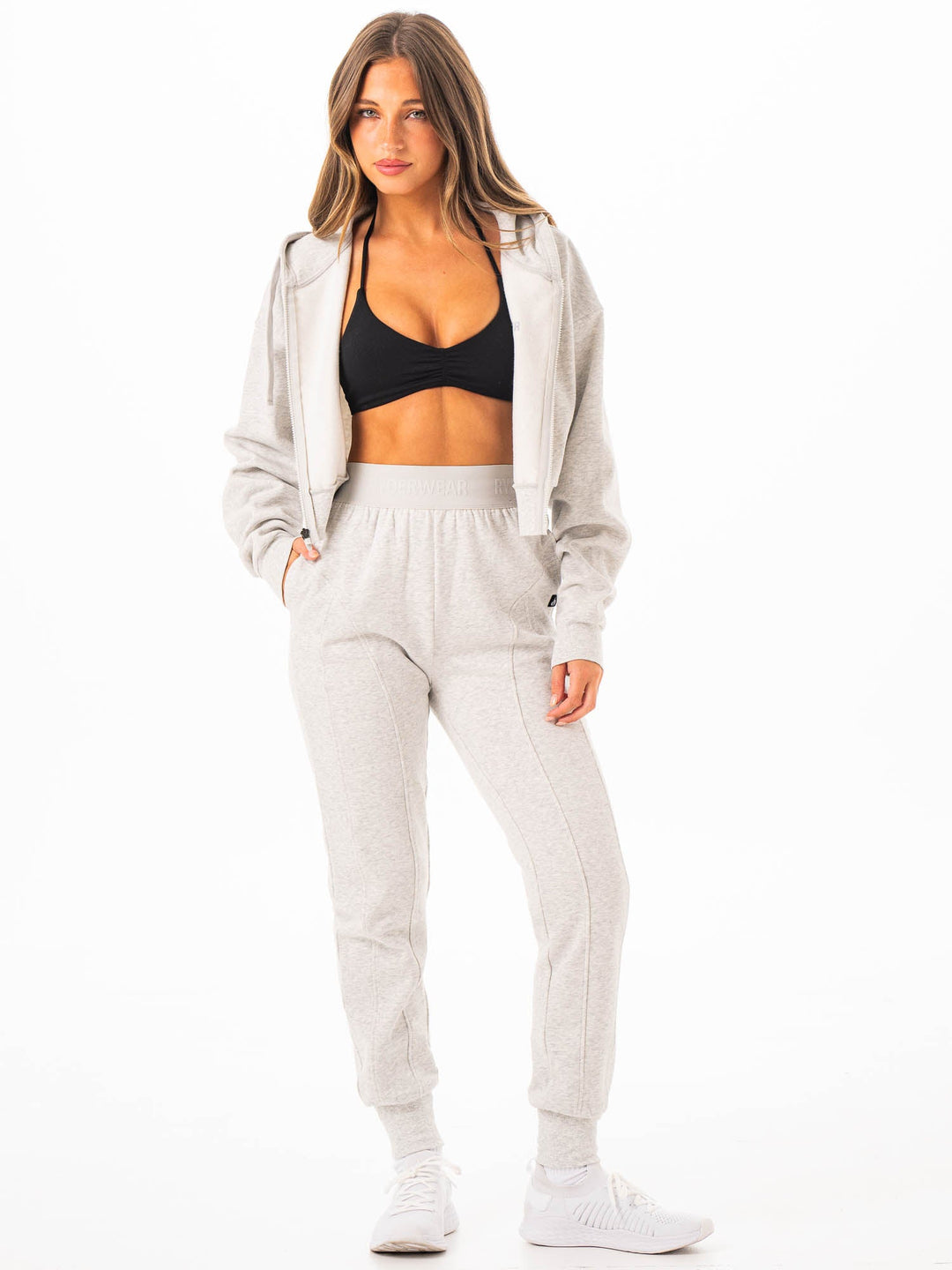 Contour Track Pants - Snow Marle