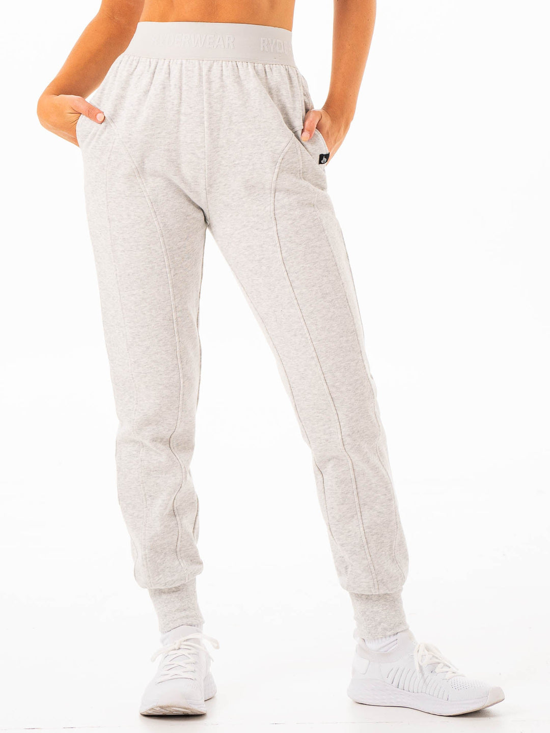 Contour Track Pants - Snow Marle