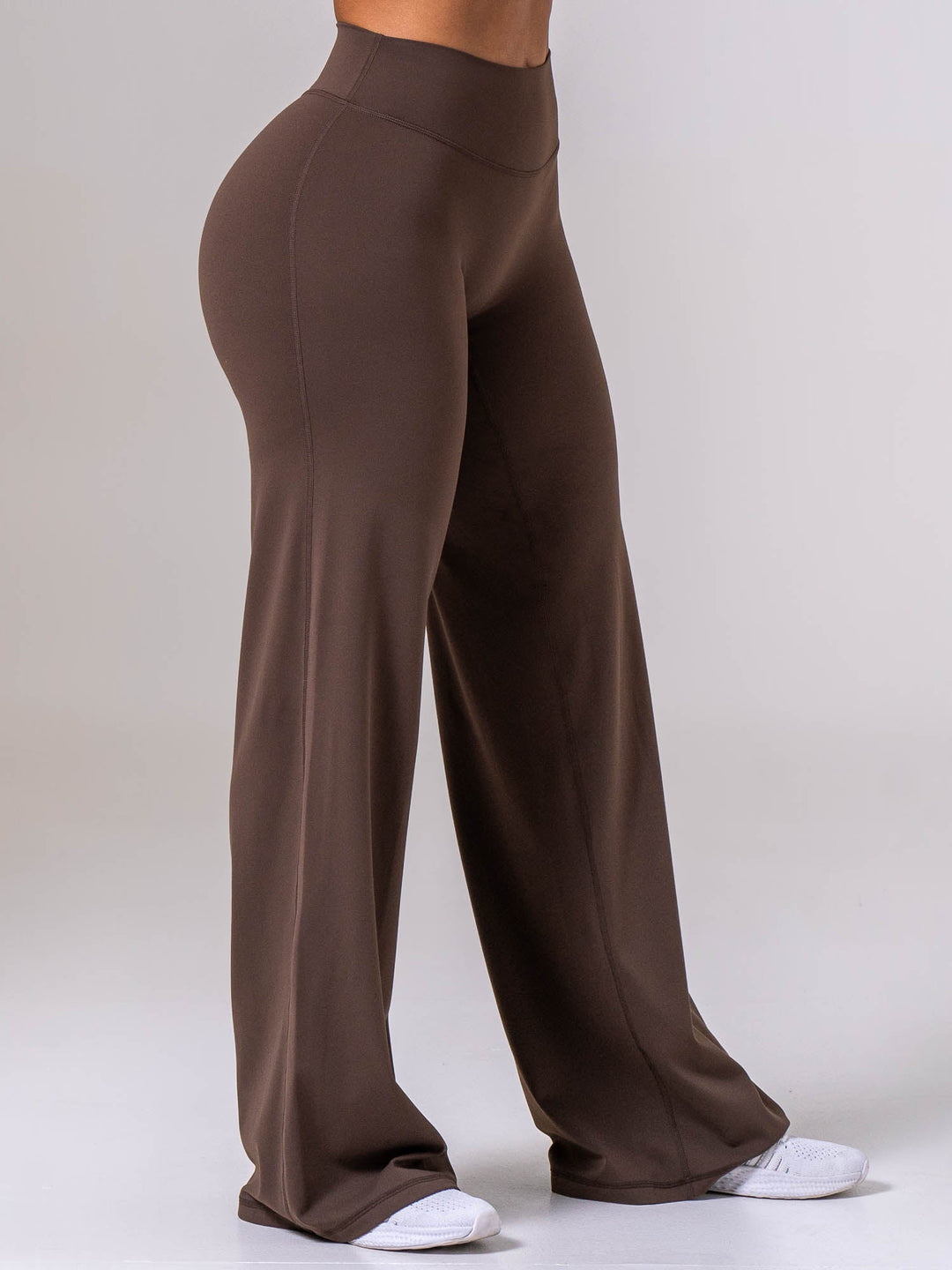 NKD Wide Leggings - Espresso