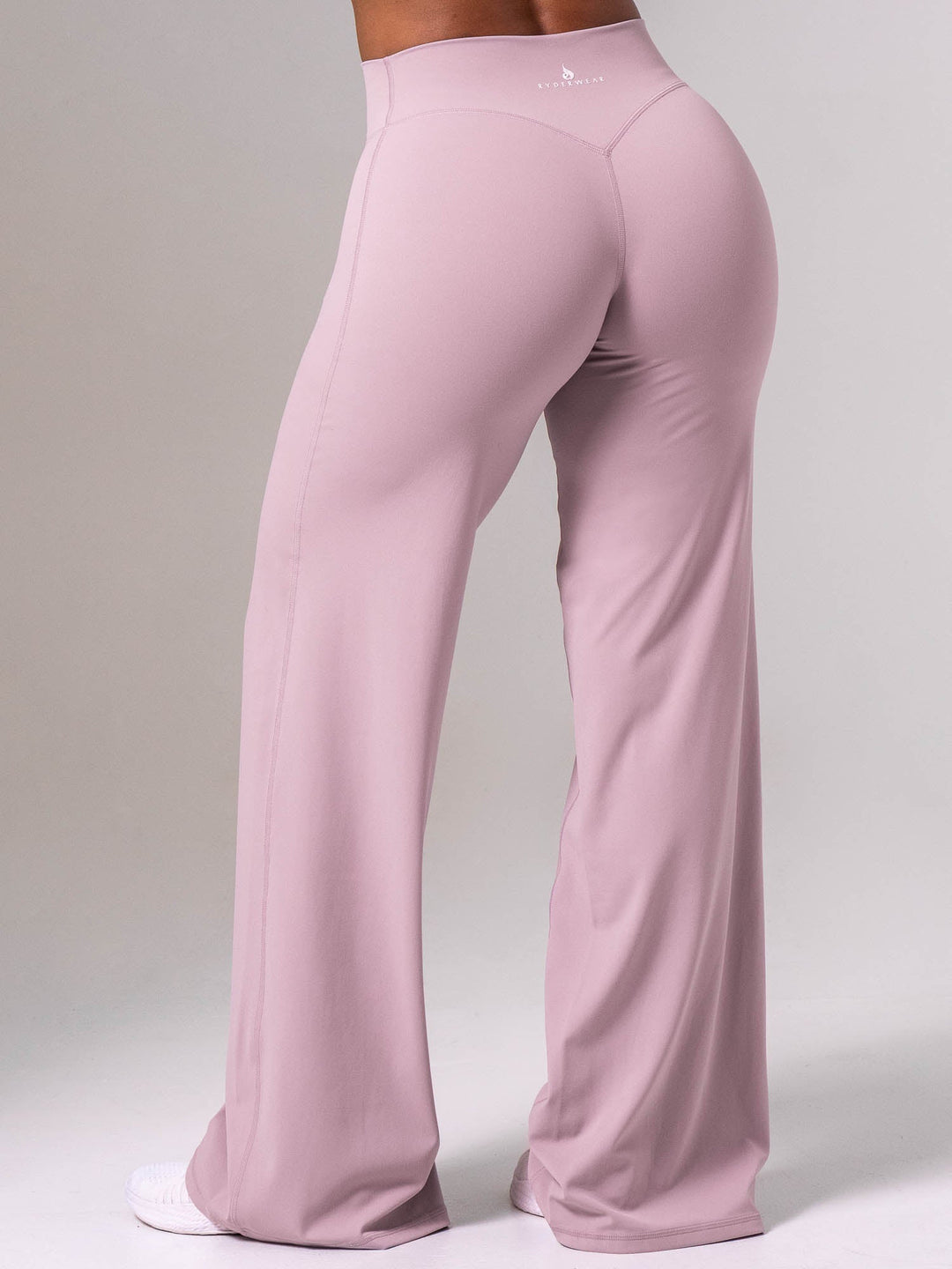 NKD Wide Leggings - Muted Mauve