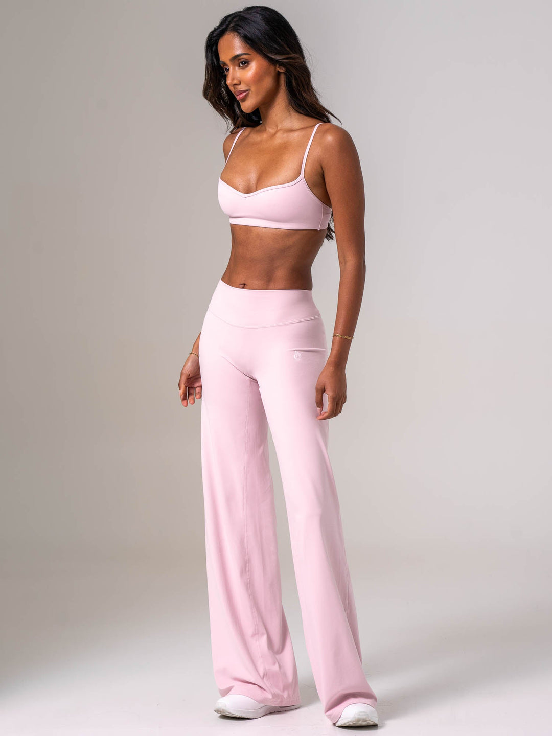 NKD Wide Leg Leggings - Fairy Floss