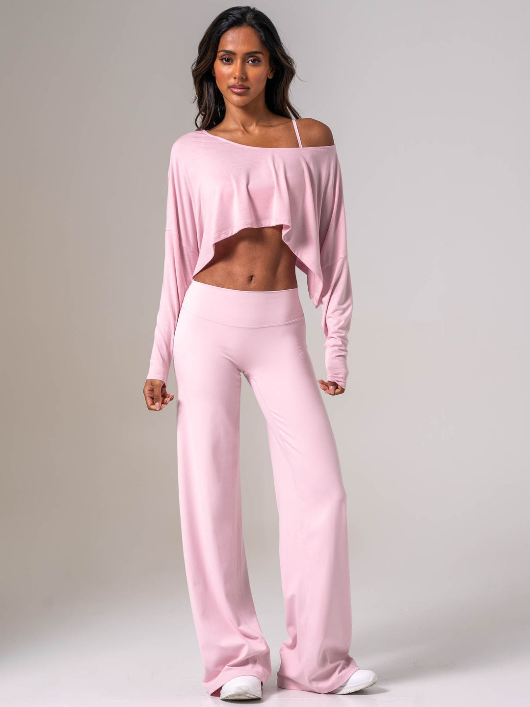 NKD Wide Leg Leggings - Fairy Floss