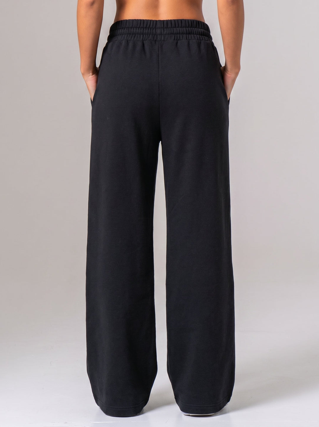 Womens Wide Leg Pant - Black