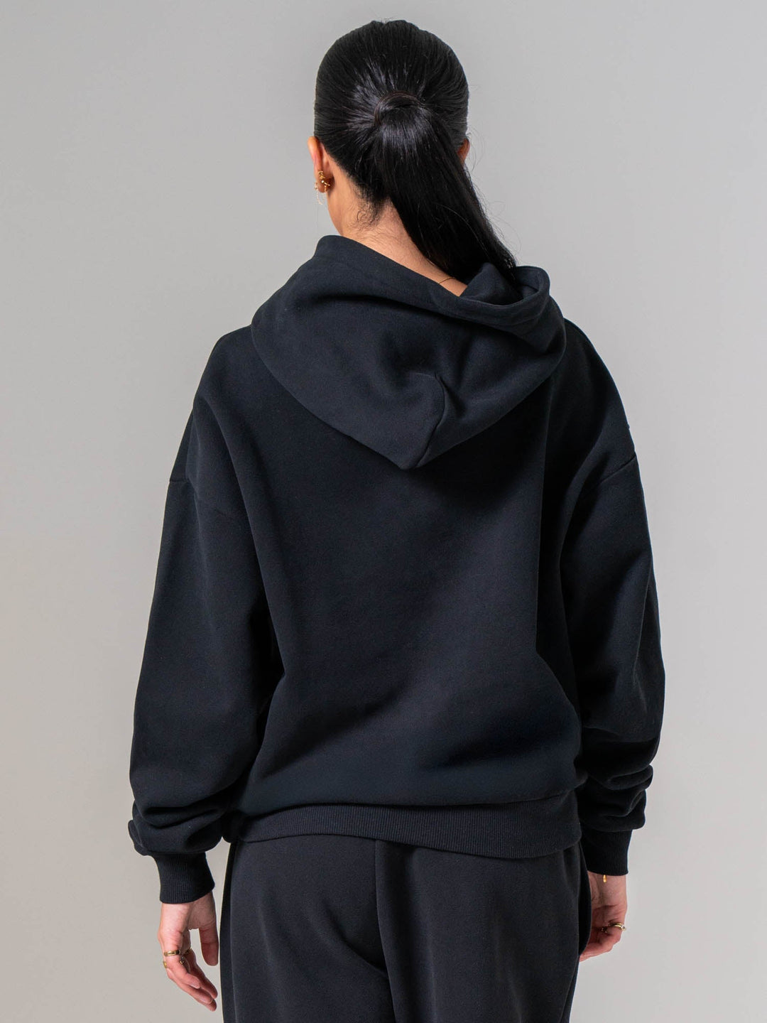 Plush Hoodie - Black