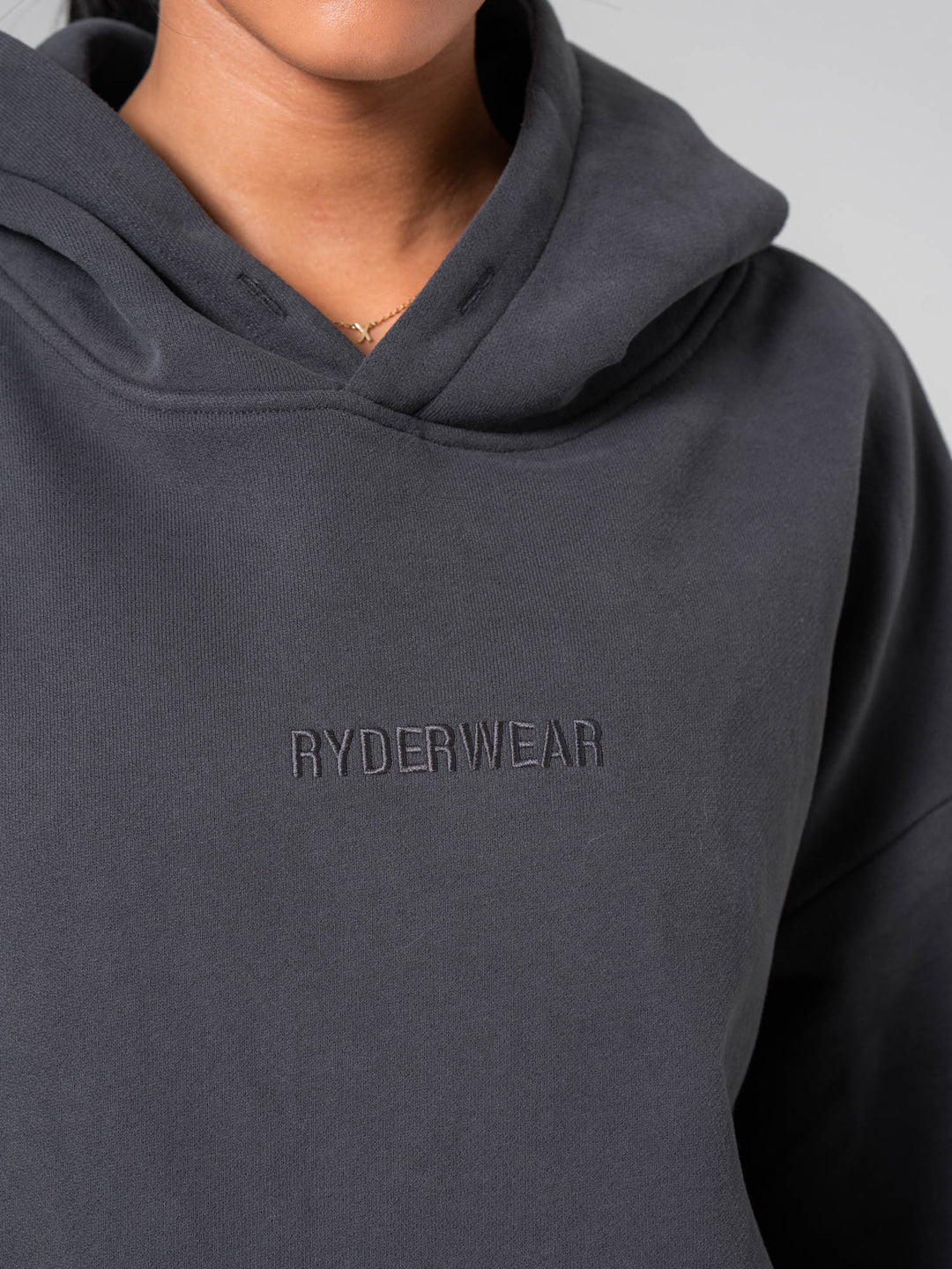 Plush Hoodie - Charcoal