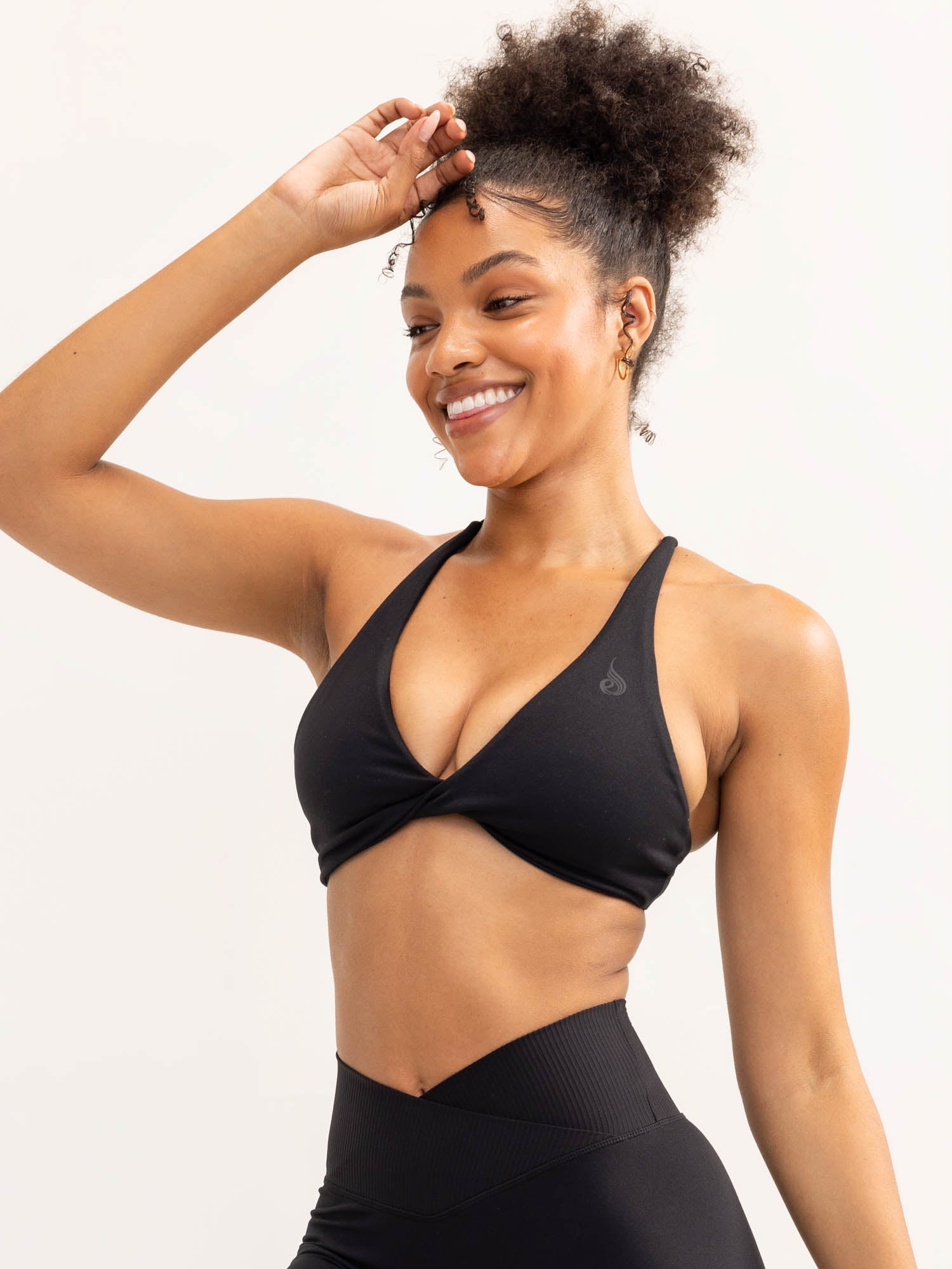 Activate Twist Sports Bra - Black - Ryderwear