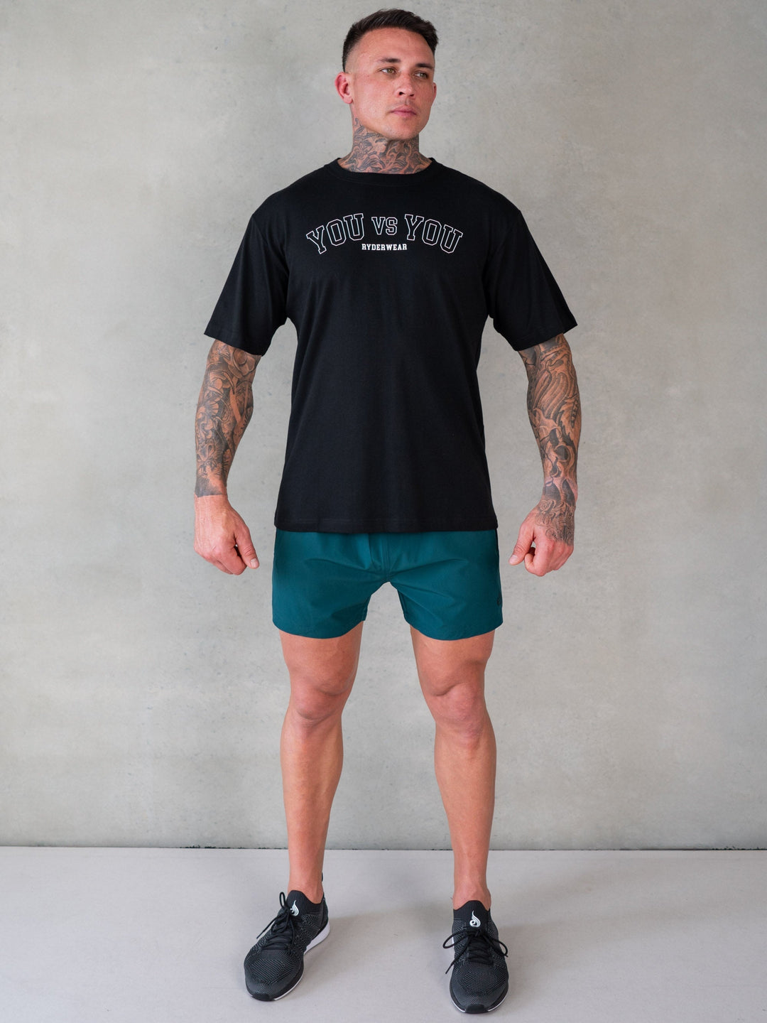 Adapt 5" Training Short - Emerald Clothing Ryderwear 