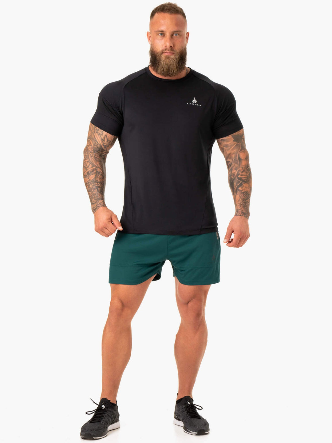 Advance Mesh Short - Emerald Clothing Ryderwear 