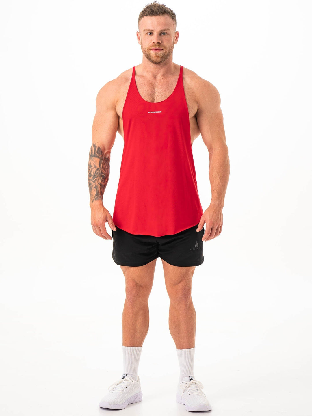 Arnie T-Back - Red Clothing Ryderwear 