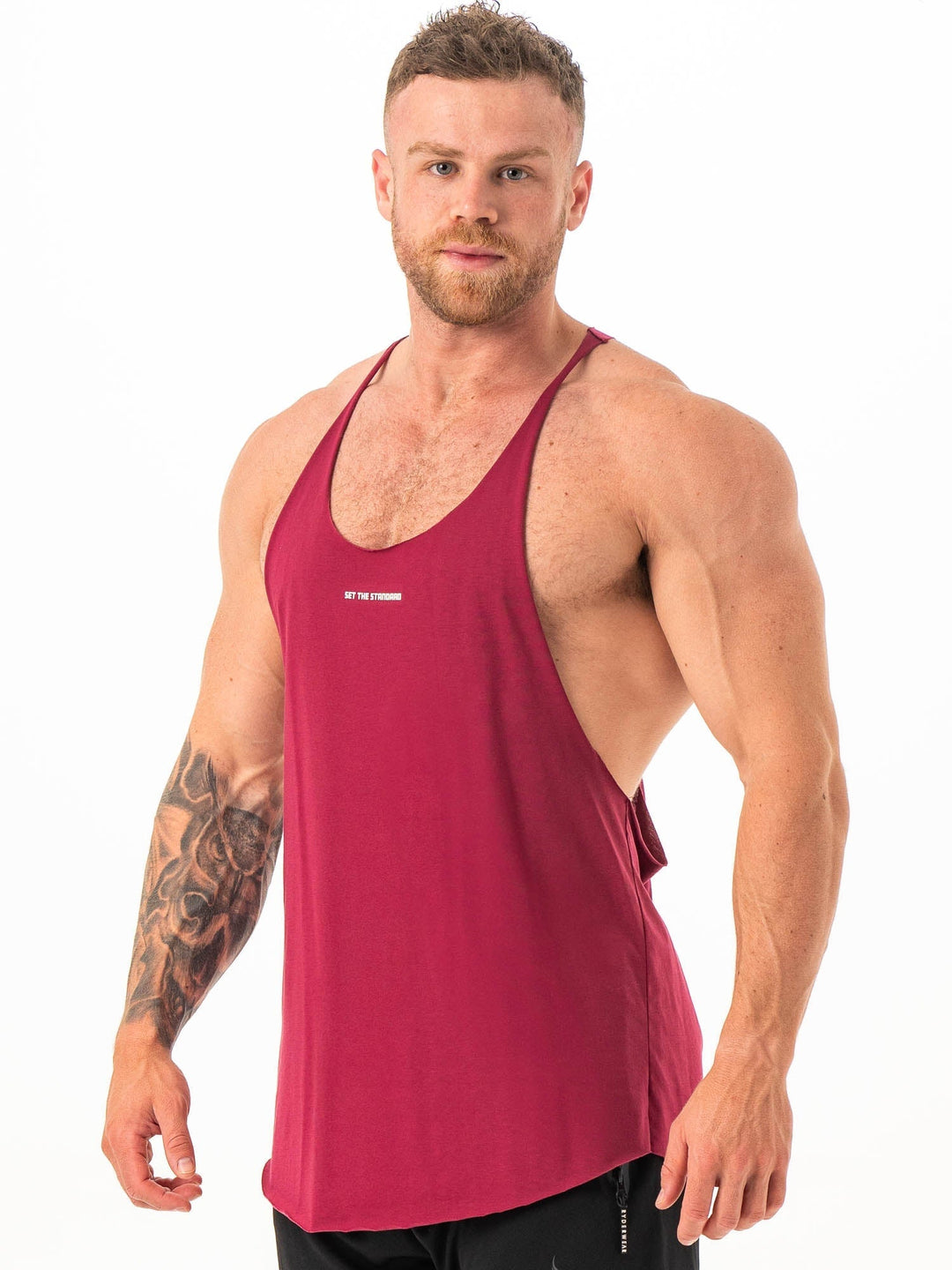 Arnie T-Back - Wine Clothing Ryderwear 