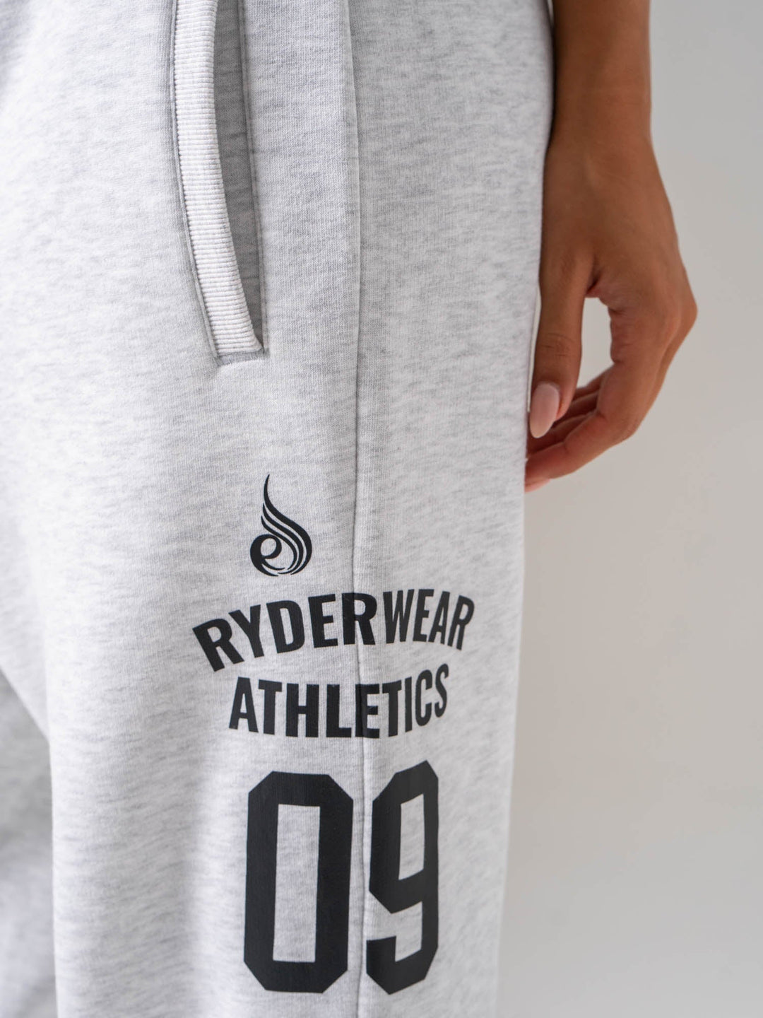 Athletic Track Pant - Snow Marl Clothing Ryderwear 
