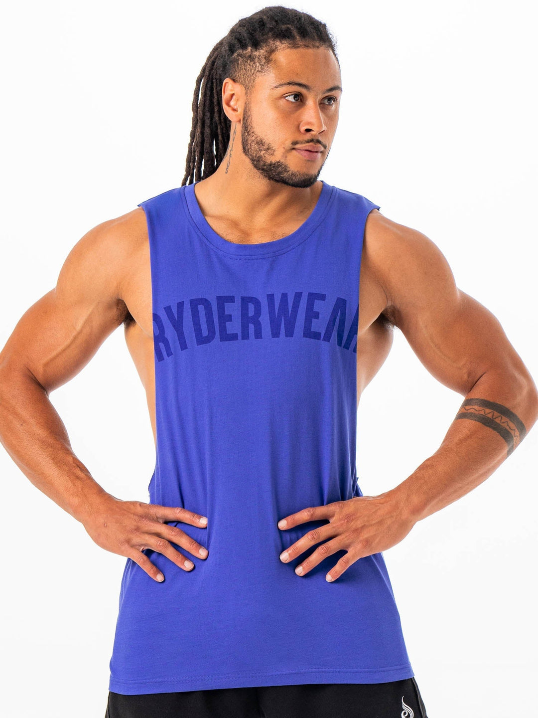Baller Tank - Cobalt Clothing Ryderwear 