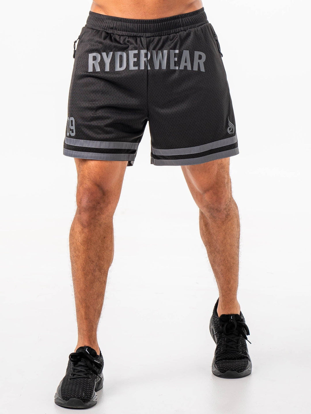 Basketball Short - Black Clothing Ryderwear 