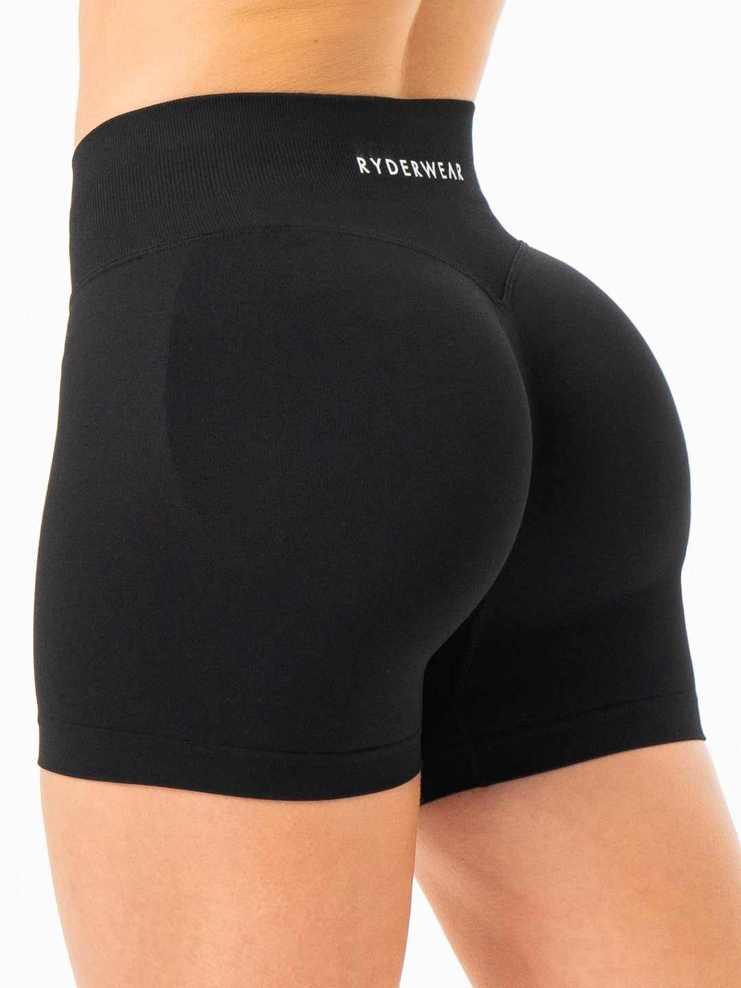Boost Seamless Shorts - Black Clothing Ryderwear 