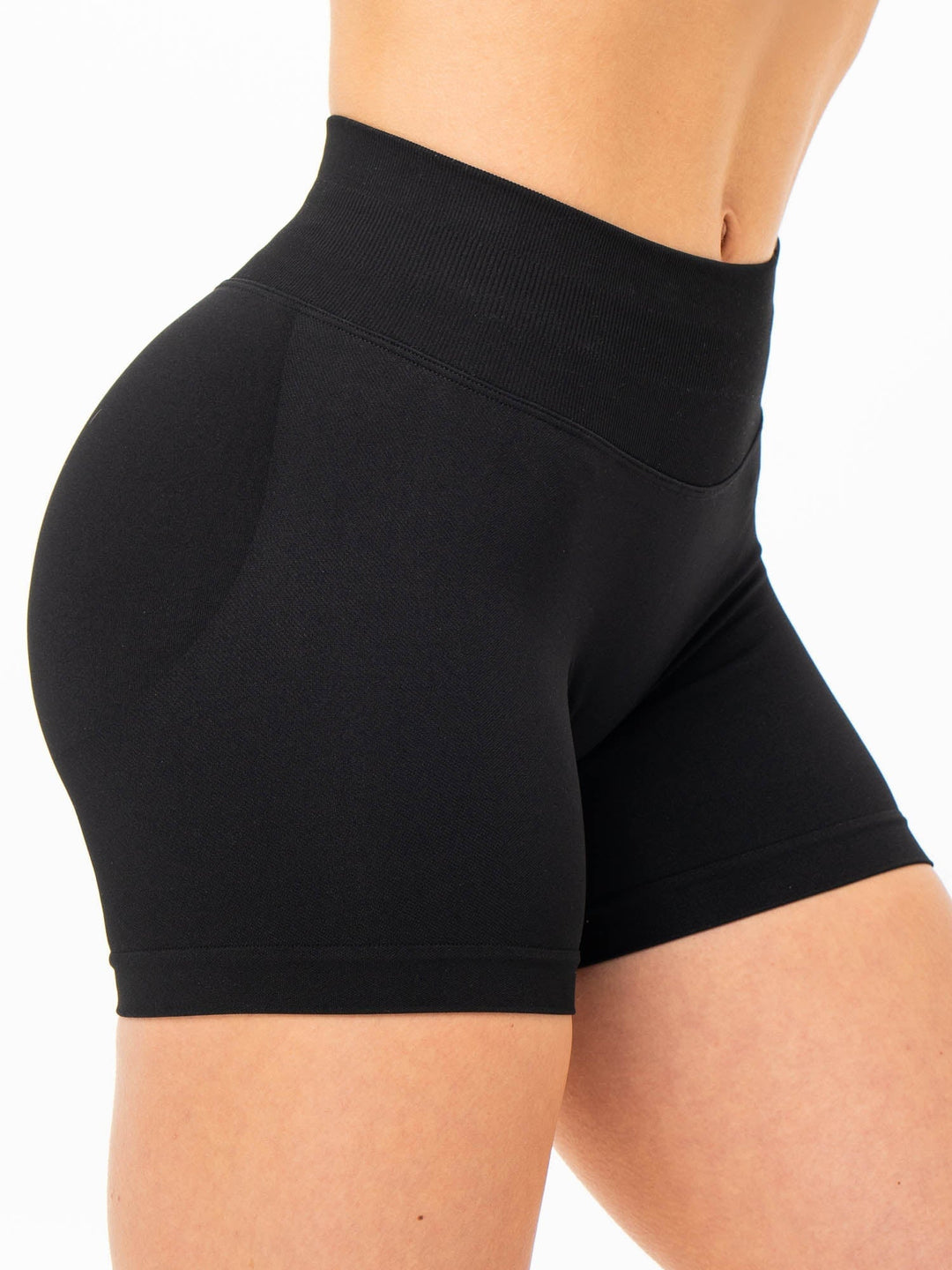 Boost Seamless Shorts - Black Clothing Ryderwear 