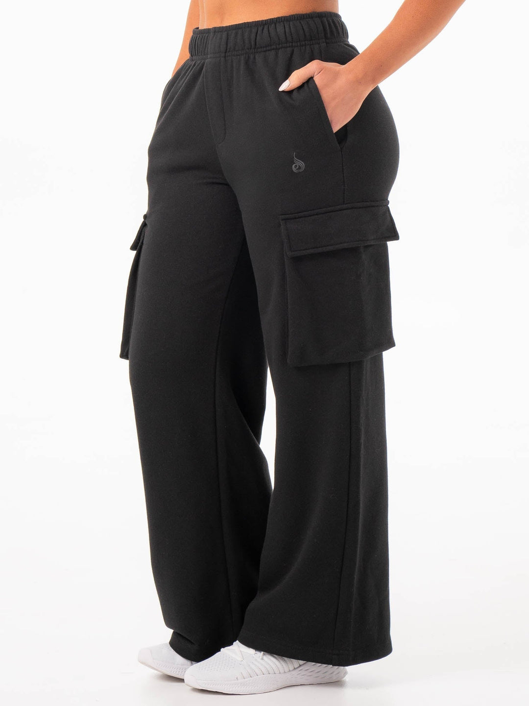 Cargo Track Pant - Black Clothing Ryderwear 