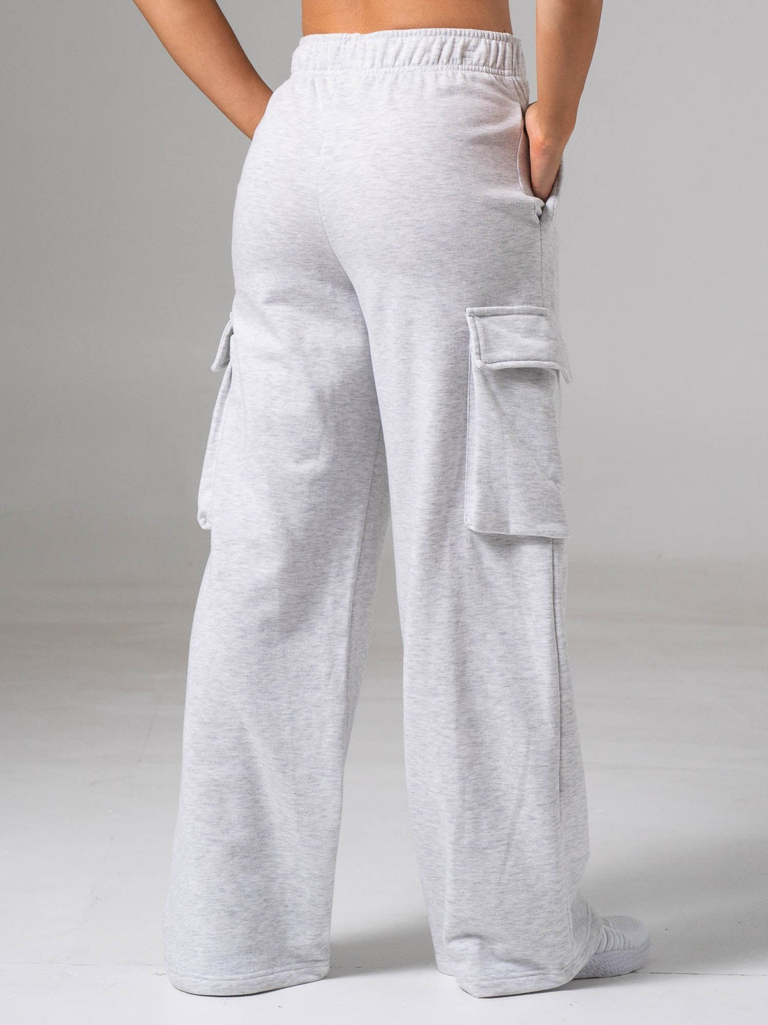 Cargo Track Pant - Snow Marl Clothing Ryderwear 