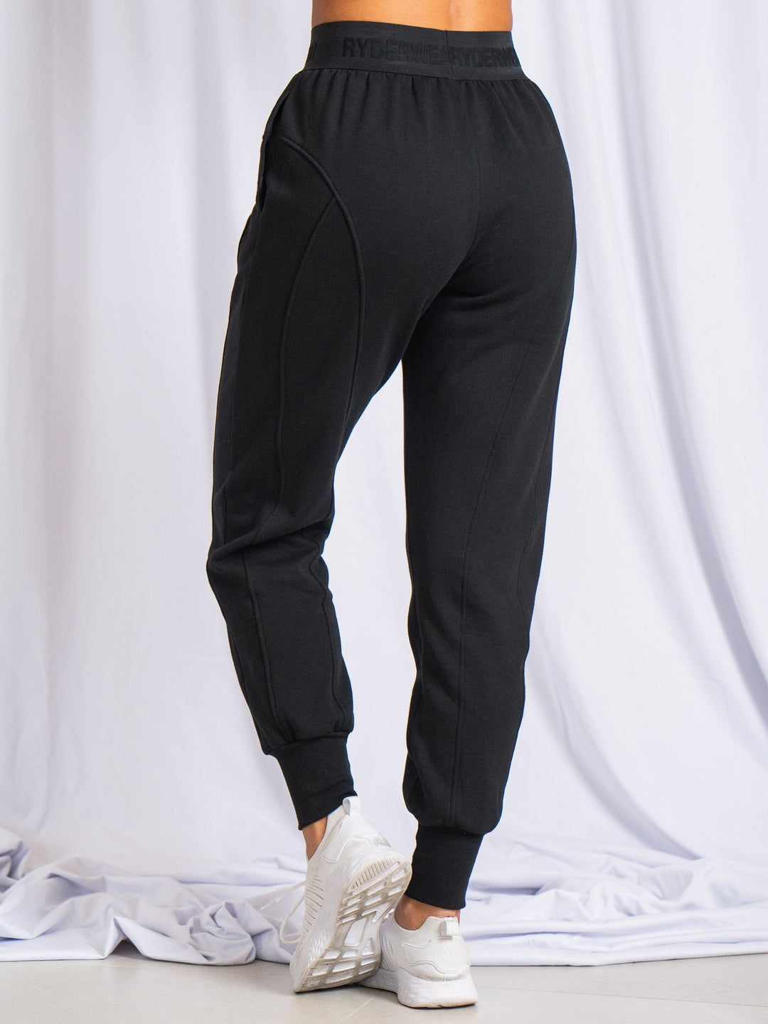 Contour Track Pants - Black Clothing Ryderwear 