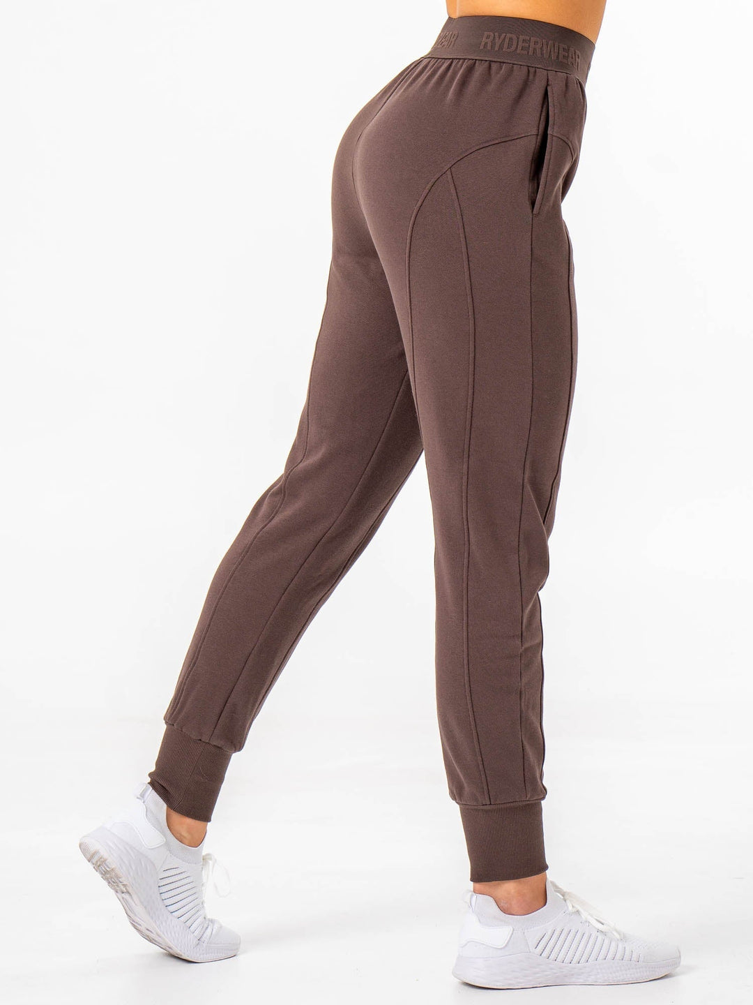 Contour Track Pants - Chocolate Clothing Ryderwear 