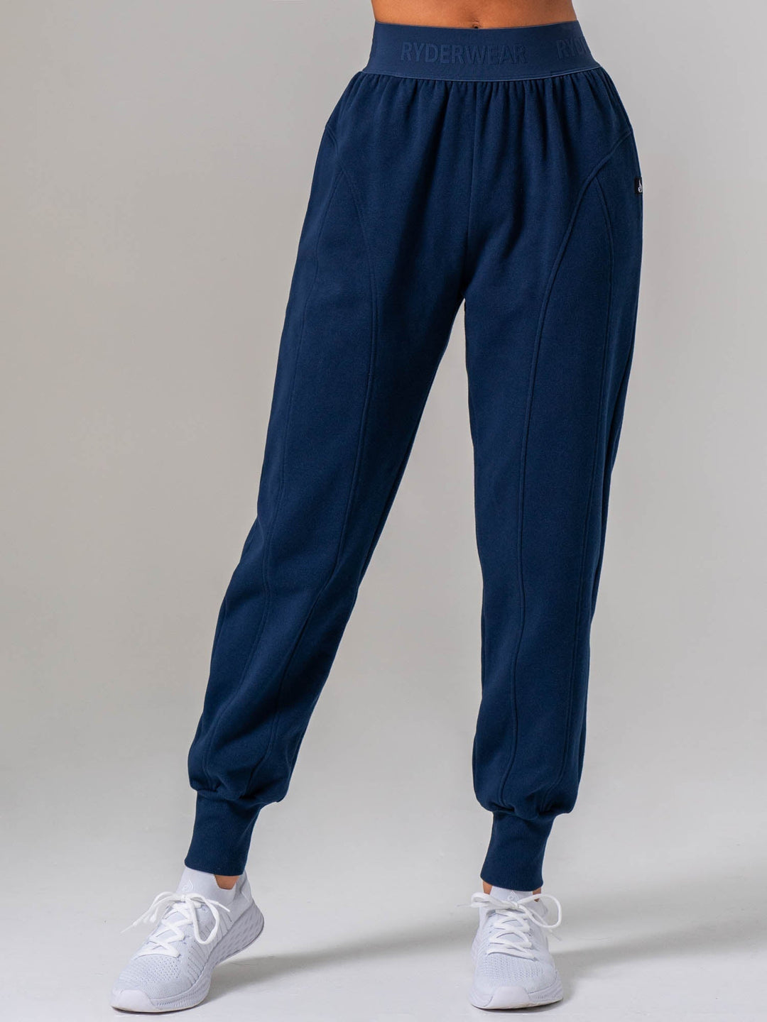 Contour Track Pants - Navy Clothing Ryderwear 