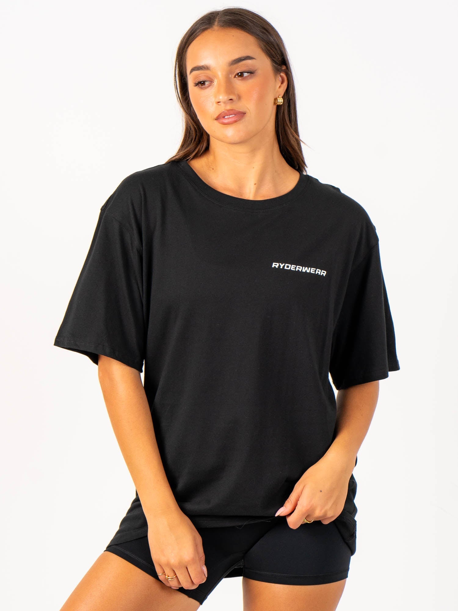 Energy Oversized T-Shirt - Black - Ryderwear