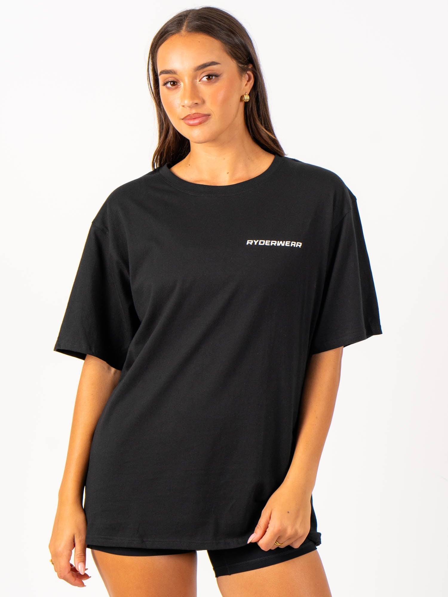 Energy Oversized T-Shirt - Black - Ryderwear Energy Oversized T-Shirt - Black - Ryderwear